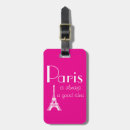 Search for paris luggage tags France