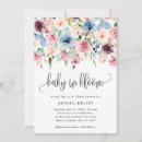 Search for flower borders baby shower invitations Watercolor