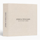 Search for linen binders Simple