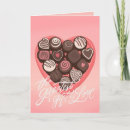 Search for box of chocolates cards Heart