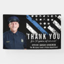 Search for thank you banners Police officer
