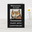 Search for funny 40th anniversary cards stamps For him