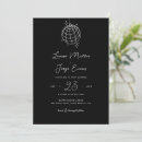 Search for disco wedding invitations Minimalist