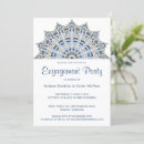 Search for white and gold engagement party invitations Blue