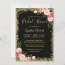 Search for pink bridal brunch invitations Gold