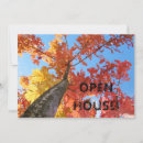 Search for fall open house invitations Autumn