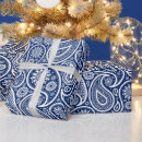 Search for blue and white wrapping paper Pattern