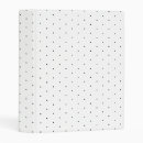 Search for cute mini binders Polka dots