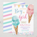 Search for whats the scoop gender reveal invitations He or she
