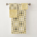 Search for yellow and black bath towels Modern