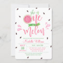 Search for watermelon baby shower invitations Pink