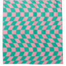 Search for pink and green shower curtains Modern