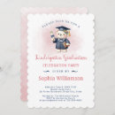 Search for girl graduation invitations Watercolor