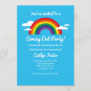 Search for gay coming out invitations Rainbow