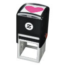 Search for heart shaped rubber stamps Girly