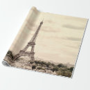 Search for eiffel tower wrapping paper Retro