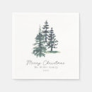 Search for christmas napkins Forest