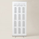 Search for seating chart banners Black and white
