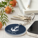 Search for lighthouse keychains Navy blue