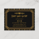Search for 1920s business cards roaring twenties
