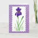 Search for iris birthday cards Watercolor