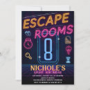 Search for escape room invitations Printable
