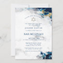 Search for blue and gold bar bat mitzvah invitations Boy