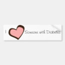 Search for diabetes bumper stickers Health