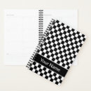 Search for black and white checkered planners For him