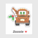 Search for tow truck stickers Mater