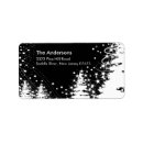 Search for snow scene return address labels Winter