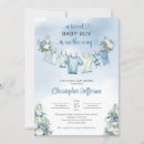 Search for clothesline baby shower invitations Bohemian