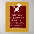 Search for humorous drinking wine posters Red