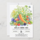 Search for harvest birthday invitations Vegetables
