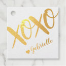 Search for foil favor tags Pink