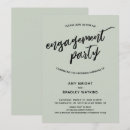 Search for modern engagement party invitations Typography
