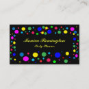 Search for event decoration business cards Parties