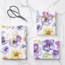Search for pansy wrapping paper Flower