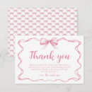 Search for girl thank you cards Bow