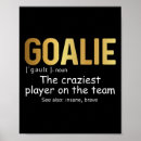 Search for hockey goalie posters Goalkeeper