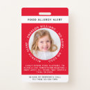 Search for allergy awareness red