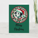 Search for dalmatian christmas cards Xmas