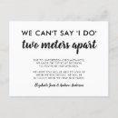 Search for funny wedding announcement cards Postponed