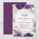 Search for elegant 40th birthday invitations Party