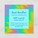 Search for tie dye business cards Rainbow