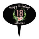 Search for name cake toppers Pink