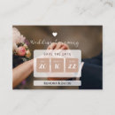 Search for save the date enclosure cards Heart
