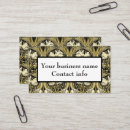 Search for art nouveau business cards Cream