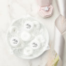 Search for mint wedding favors Black and white
