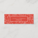 Search for cute girly business cards Botanical